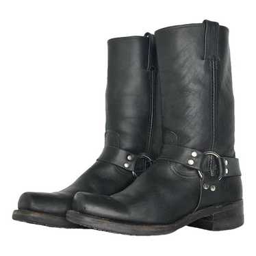 Frye Leather biker boots