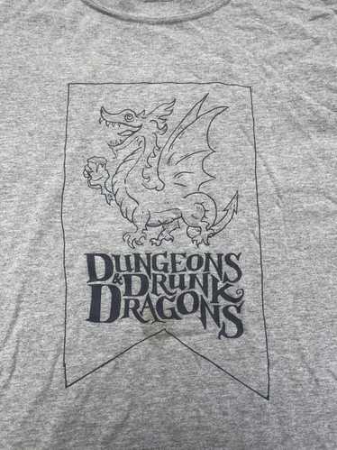 Nerdy × Niche Dungeons and Dragons Drunk Graphic T