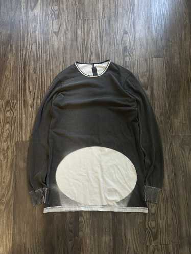 Rick Owens Rick Owens Gradient Long Sleeve Tee