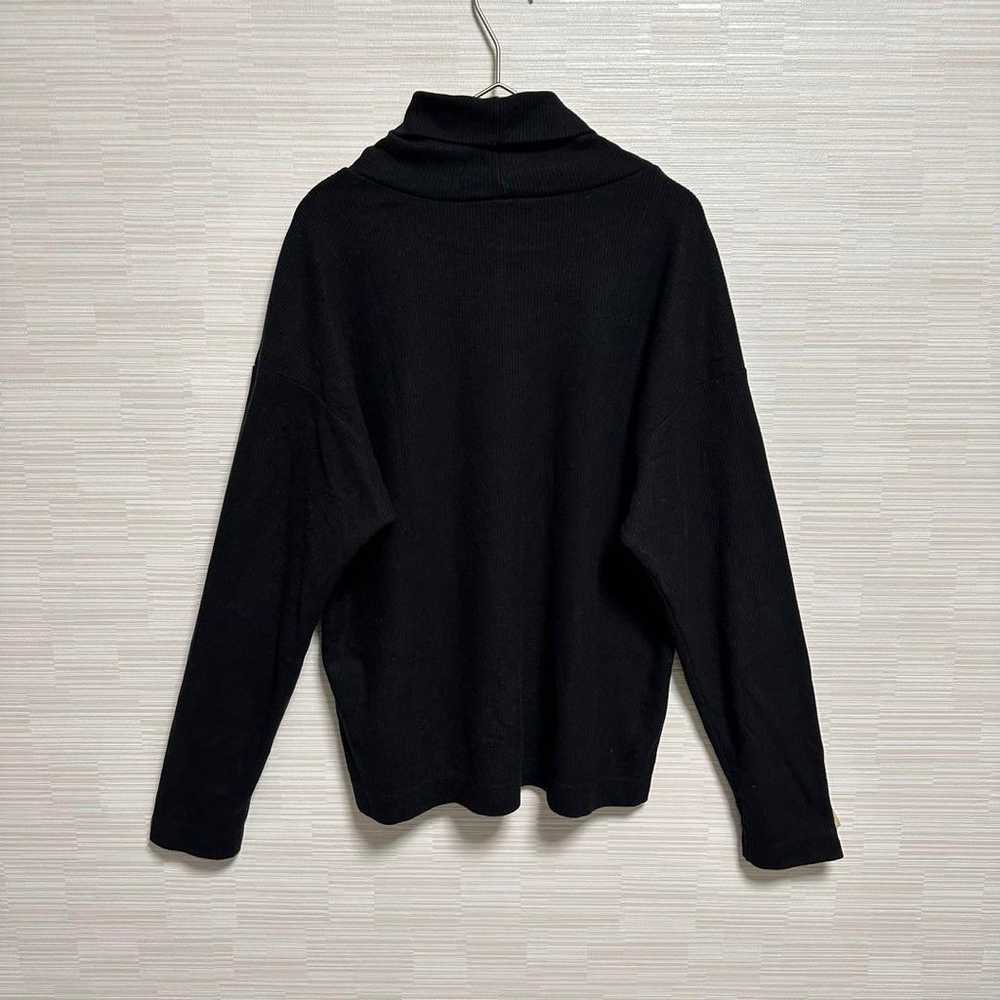 Uniqlo Heattech Fleece Turtle Neck Black Women's … - image 6