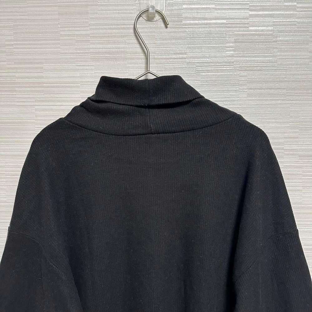 Uniqlo Heattech Fleece Turtle Neck Black Women's … - image 7