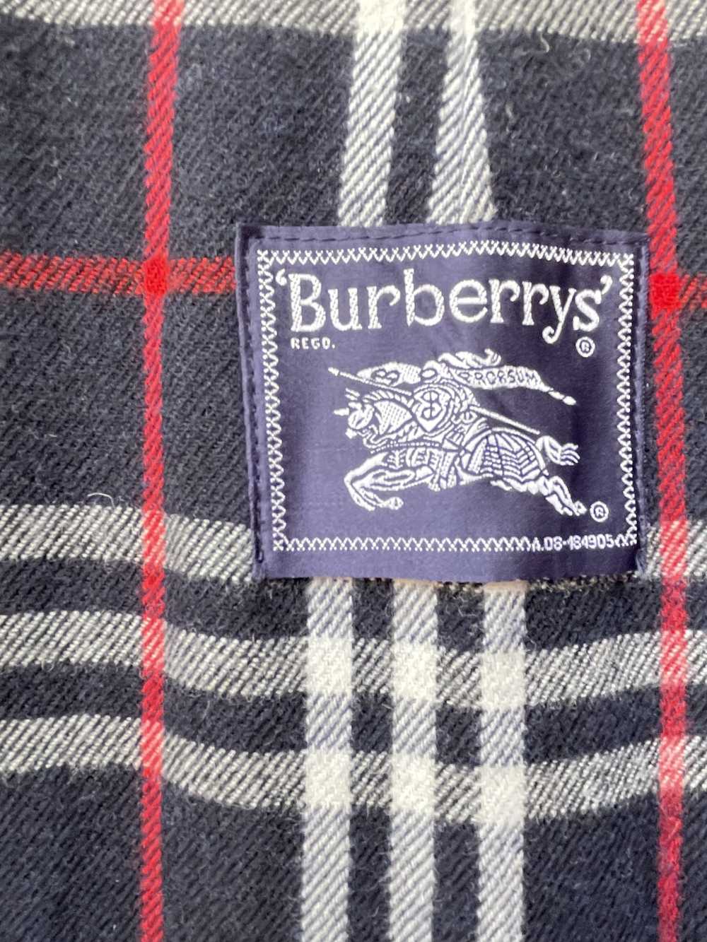 Burberry 🔥 Burberry rare vintage wool coat jacke… - image 10