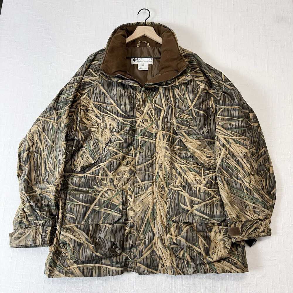 Camo × Columbia × Vintage Y2K Windbreaker Hunting… - image 1