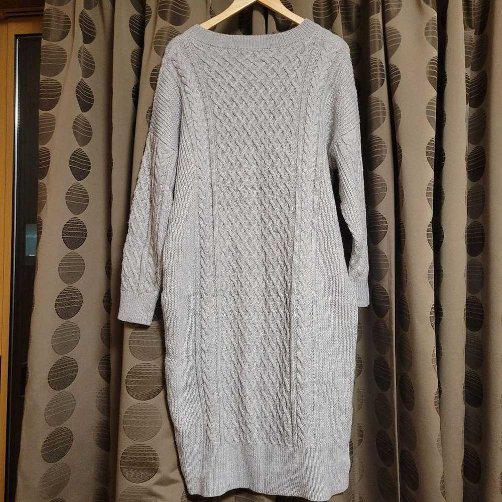 American Holic V-neck knit dress - image 2