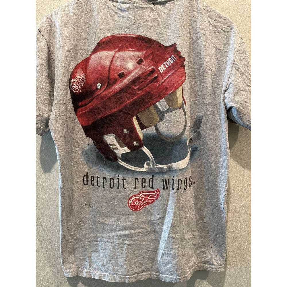 Lee Vintage Detroit Red wings Nutmeg Lee shirt si… - image 6