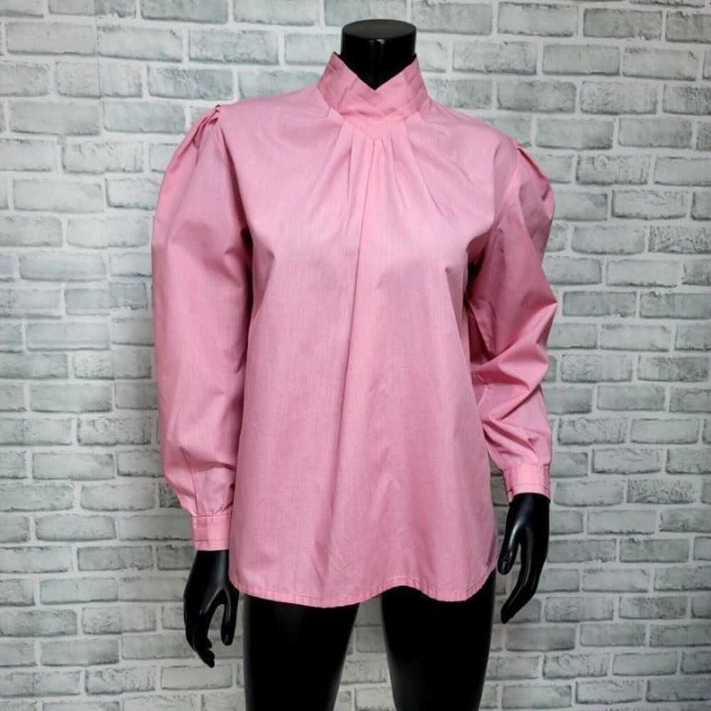 Vintage 80s Queens Way to Fashion Womens S Pink M… - image 1