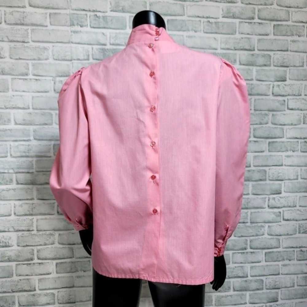 Vintage 80s Queens Way to Fashion Womens S Pink M… - image 5