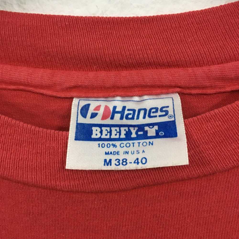 Budweiser × Hanes × Vintage Rare Vintage 90s Budw… - image 2