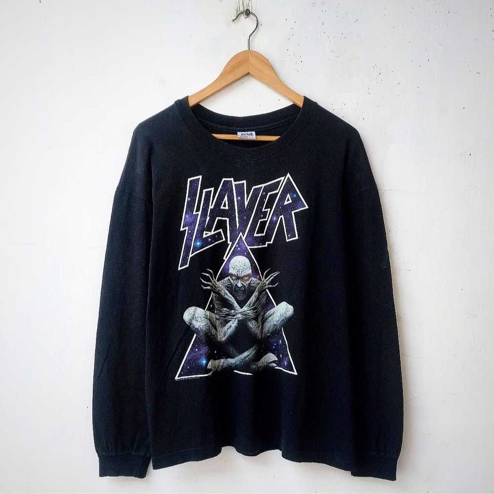 Rock Band × Slayer × Vintage RARE🔥 Vtg 90s SLAYE… - image 1