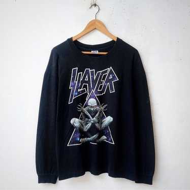 Rock Band × Slayer × Vintage RARE🔥 Vtg 90s SLAYE… - image 1