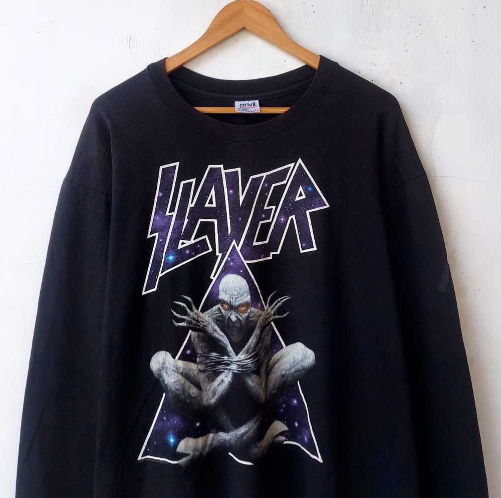 Rock Band × Slayer × Vintage RARE🔥 Vtg 90s SLAYE… - image 2