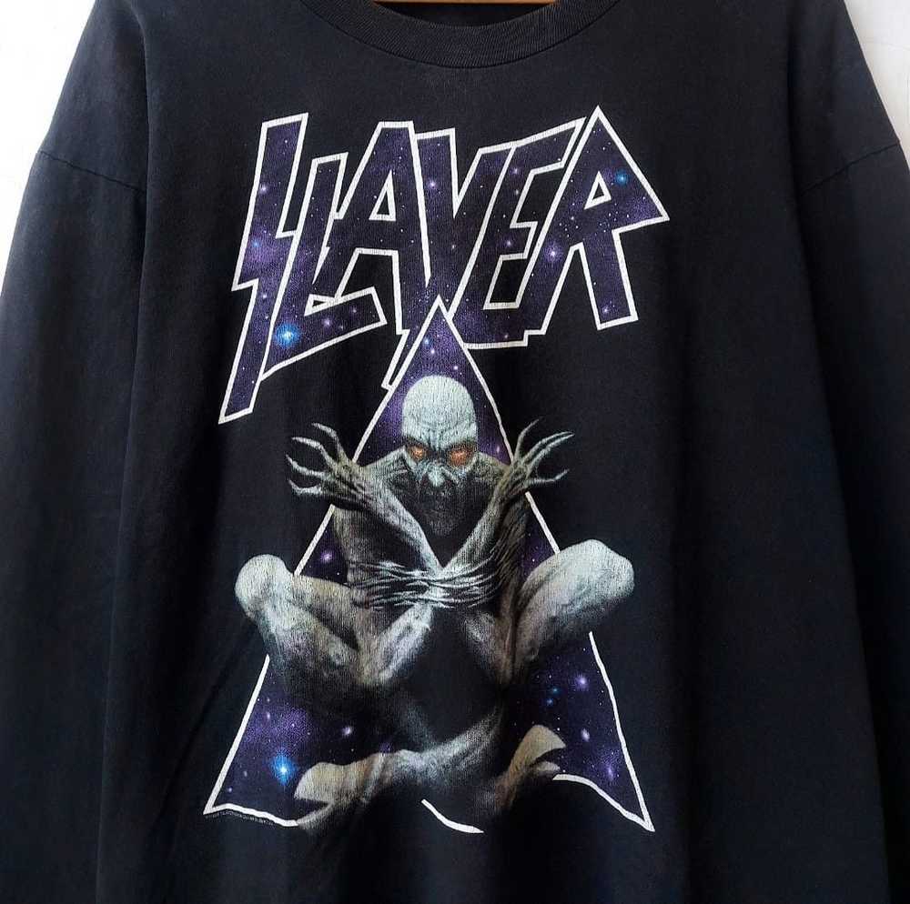 Rock Band × Slayer × Vintage RARE🔥 Vtg 90s SLAYE… - image 3