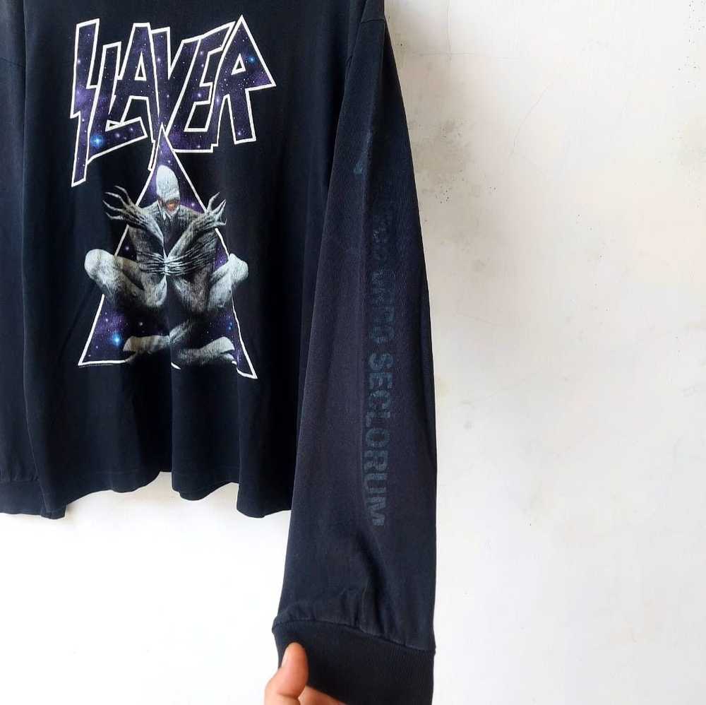 Rock Band × Slayer × Vintage RARE🔥 Vtg 90s SLAYE… - image 4