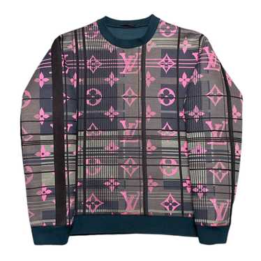 Louis Vuitton Monogram Jacquard Crewneck Sweatshir