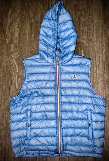 Moncler Moncler gui gilet sky blue vest size 7 2XL