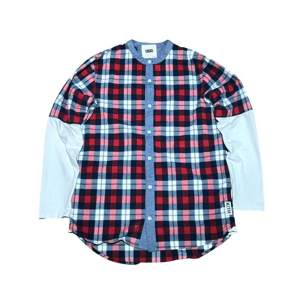 Kith × Streetwear Kith Check Plaid Button Up - image 1