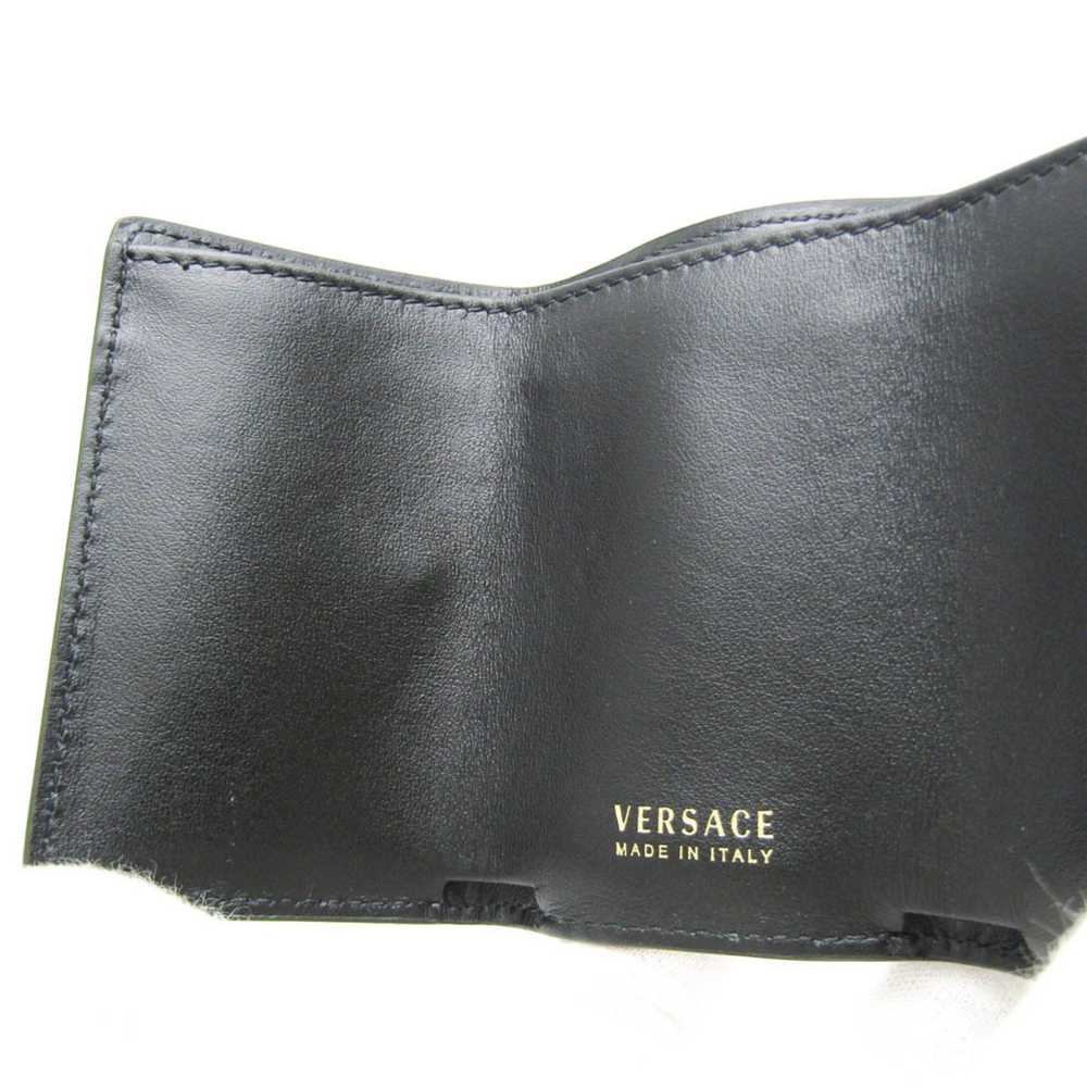 Versace Black Leather Wallet (Pre-Owned) - image 11