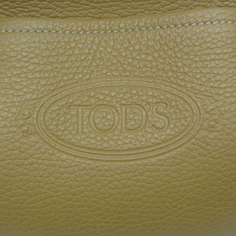 Tod's Brown Leather Shoulder Bag (Pre-Owned) - image 6