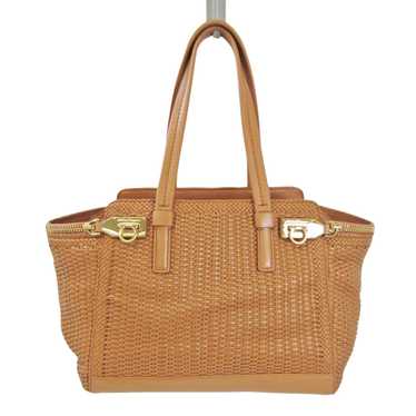 Salvatore Ferragamo Camel Leather Handbag (Pre-Ow… - image 1