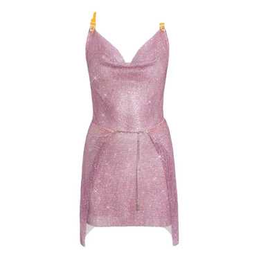 poster girl Glitter mini dress