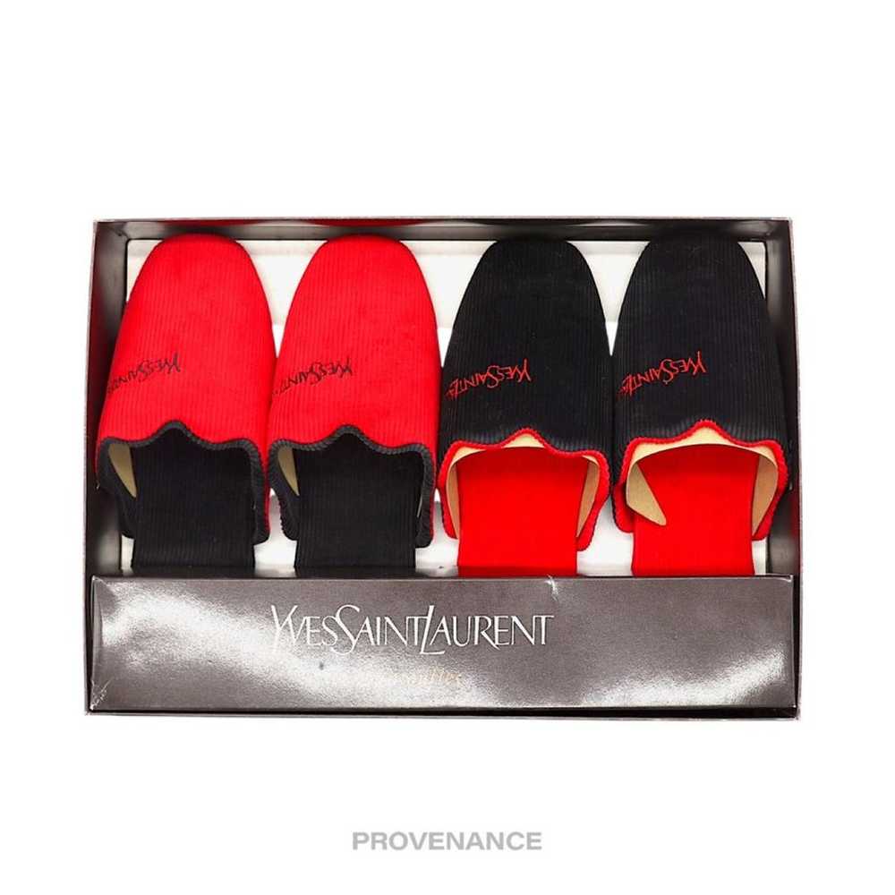 Yves Saint Laurent Velvet flats - image 2