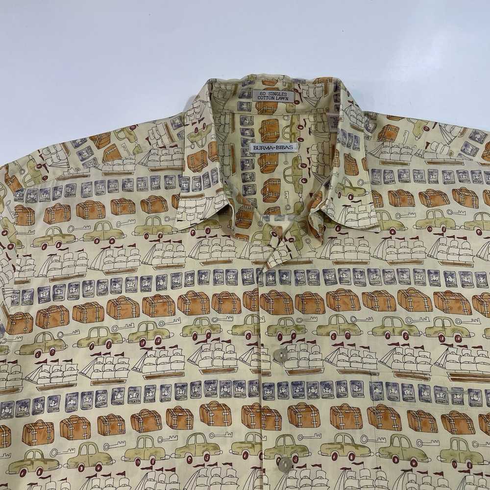 Burma Bibas Burma Bibas Men’s Travel Shirt Retro … - image 3