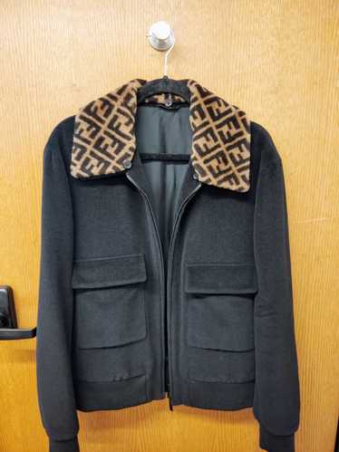 Fendi Fendi Wool Bomber Jacket