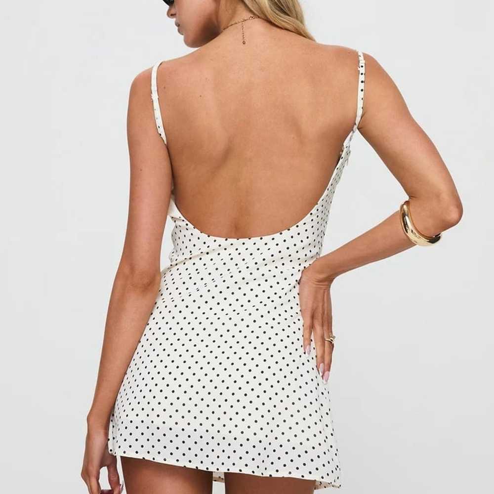 Princess polly cookie  MINI DRESS WHITE POLKA DOT - image 5