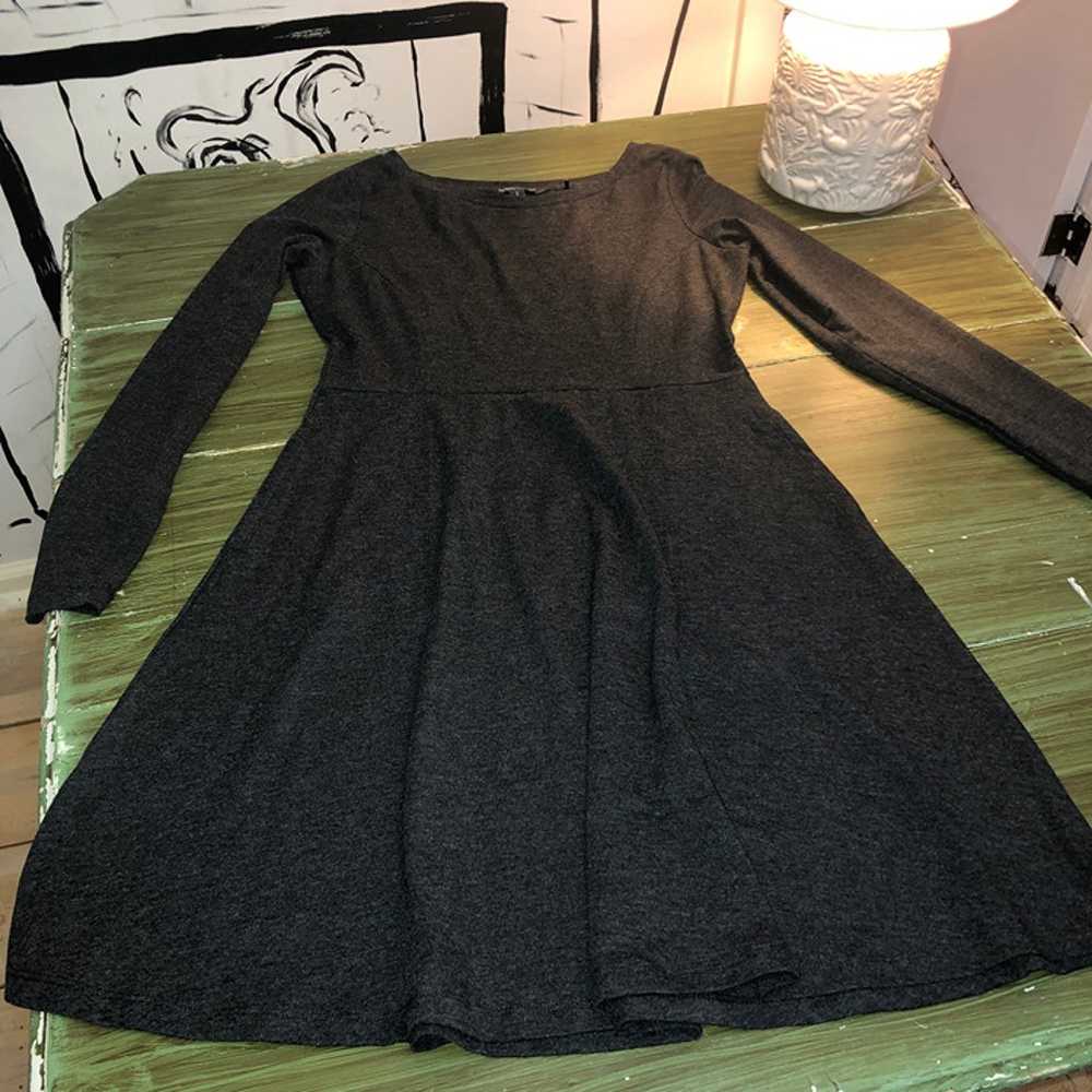 Toad&Co NWOT Charcoal Fit & Flare Dress - Size S … - image 1