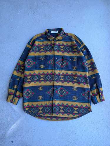 Bugle Boy × Flannel × Navajo Bugle Boy fleece fla… - image 1