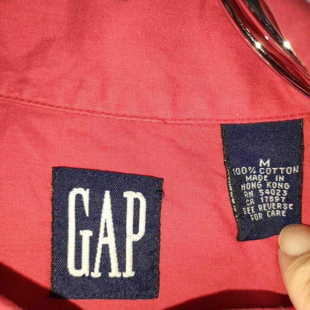 [90s Old Gap] OLD GAP Women's Long Sleeve Shirt - image 3