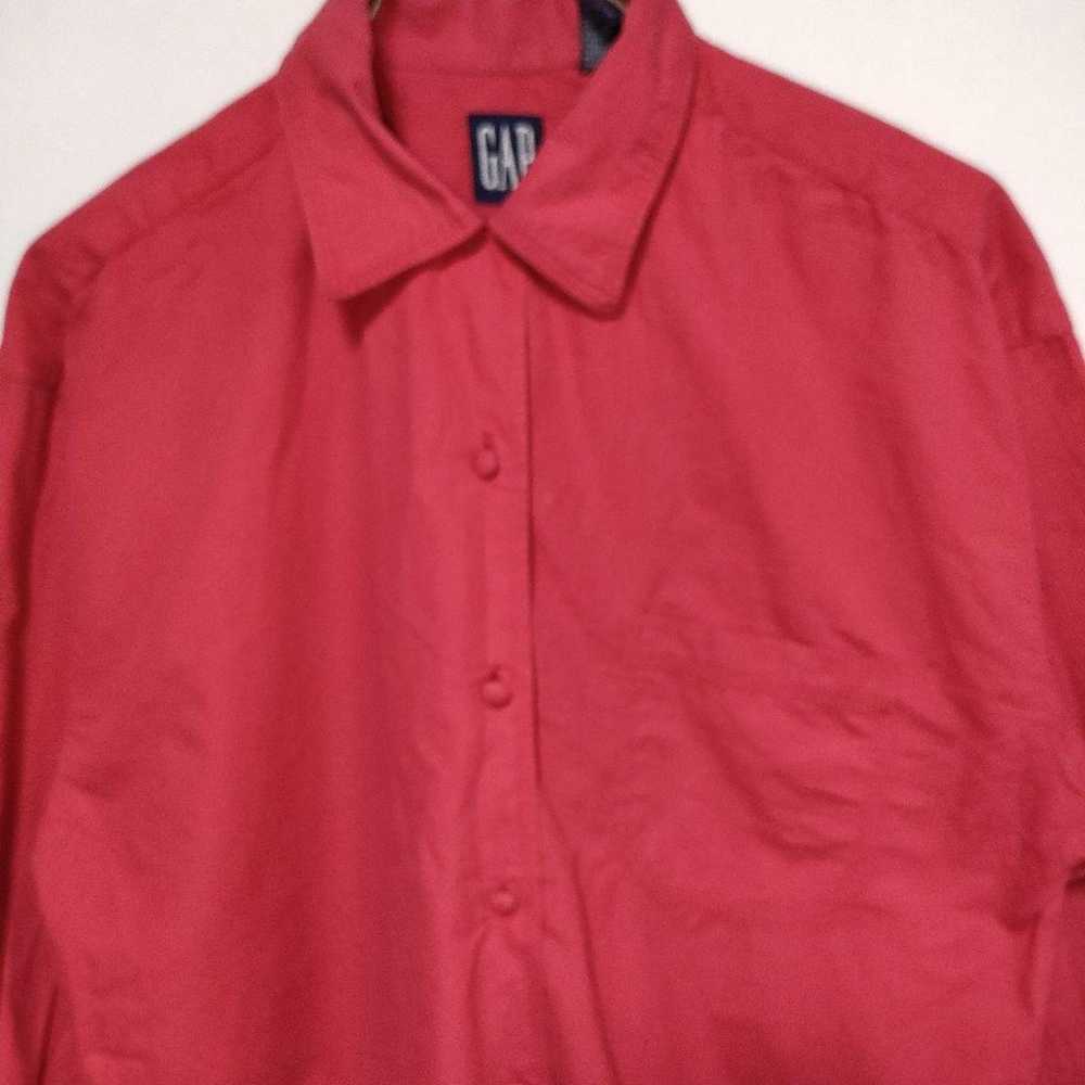 [90s Old Gap] OLD GAP Women's Long Sleeve Shirt - image 5