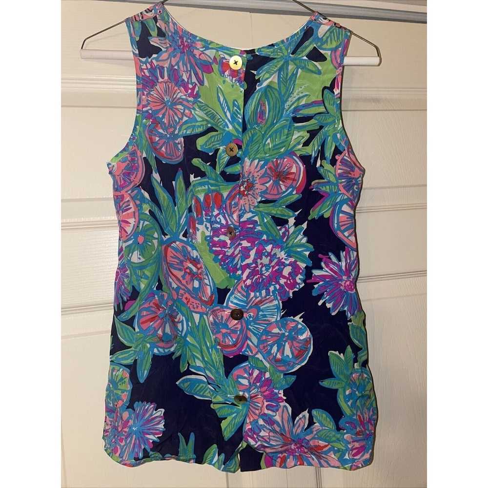 Vintage Lilly Pulitzer Women's Sleeveless Dress S… - image 1