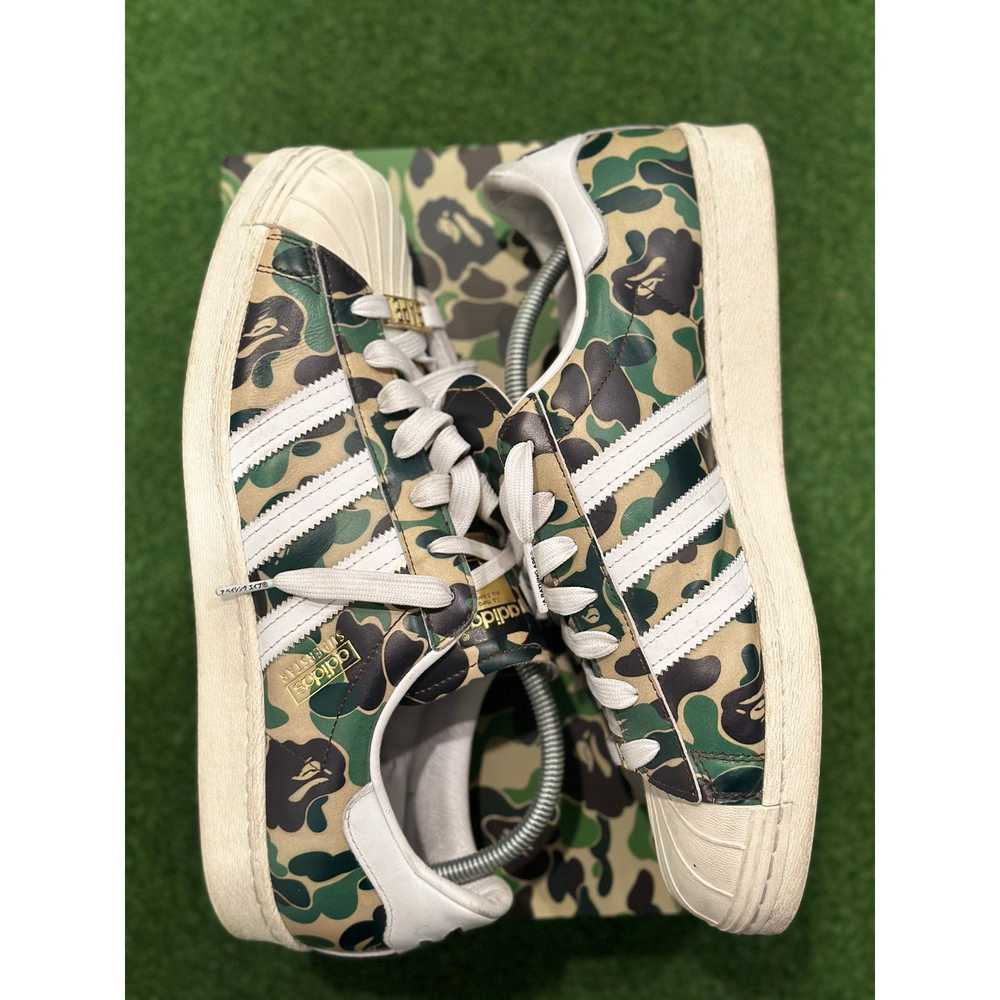 Adidas Size 11.5 - Adidas Superstar Bape ABC Camo… - image 2