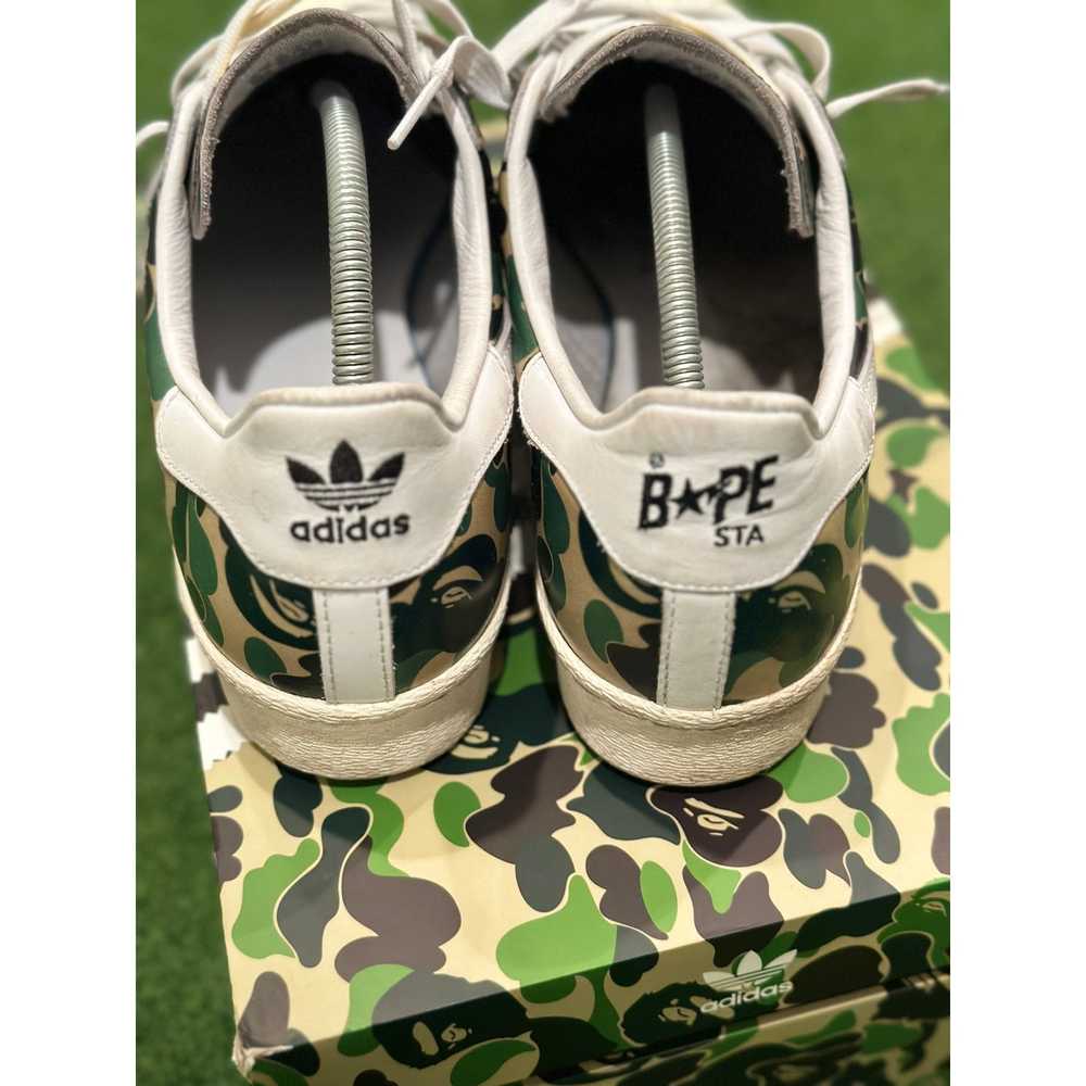 Adidas Size 11.5 - Adidas Superstar Bape ABC Camo… - image 4