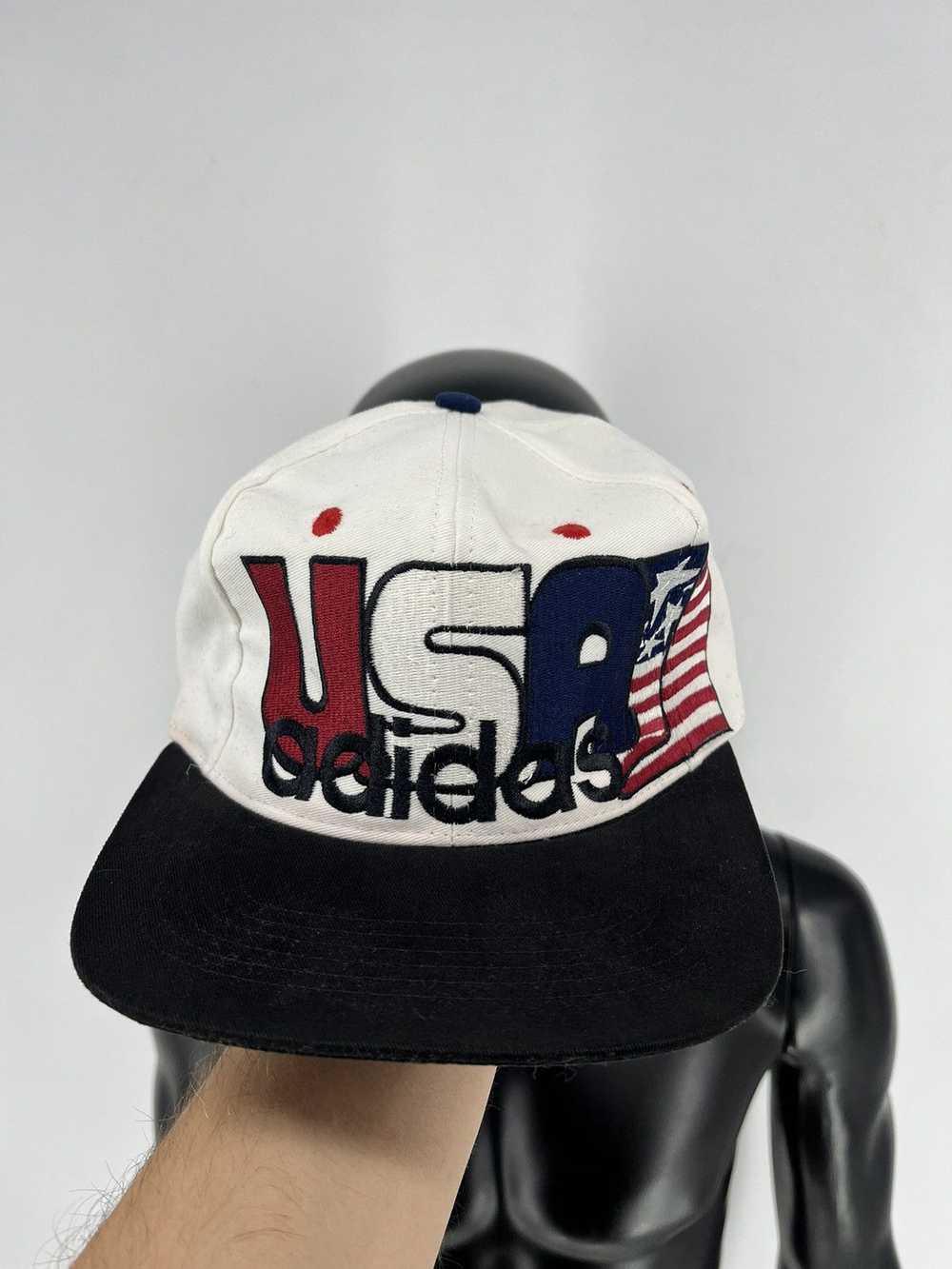 Adidas × Rare × Vintage Vintage Adidas USA Big Lo… - image 2