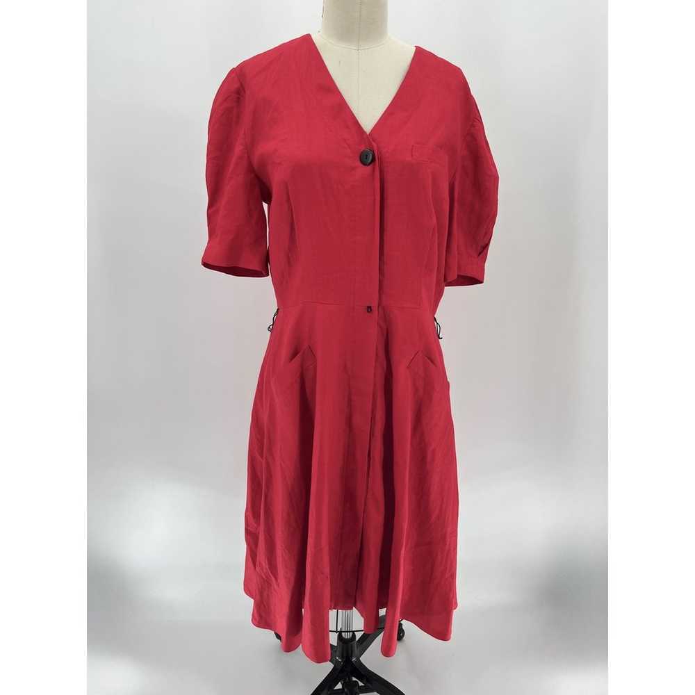 Vintage Liz Claiborne Dresses Sz 14 Short Sleeve … - image 1