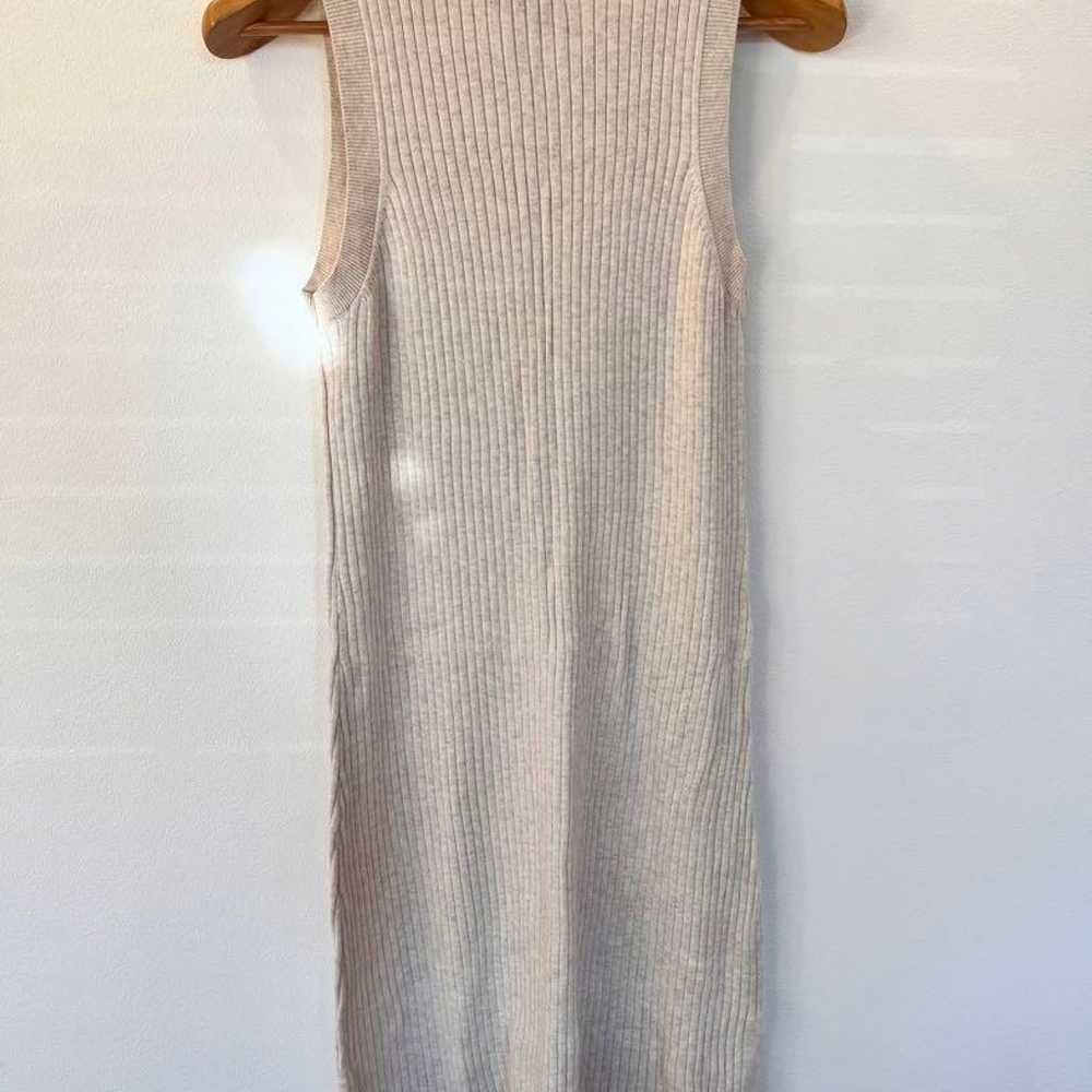 BANANA REPUBLIC Ribbed Knit Sleeveless Long Dress - image 2