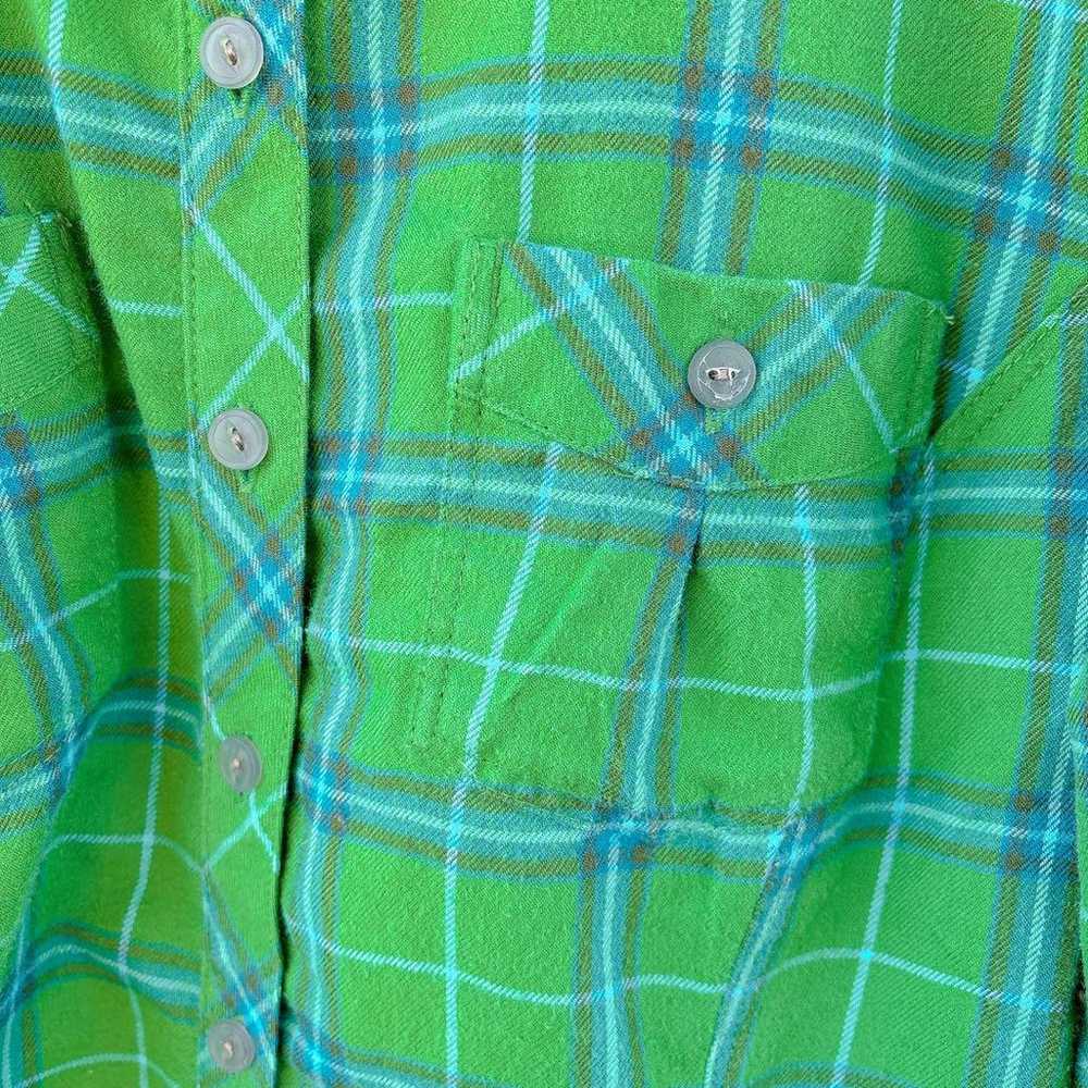 Used plaid shirt, check shirt. - image 10