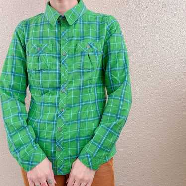 Used plaid shirt, check shirt. - image 1