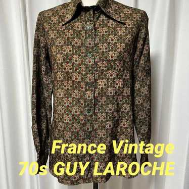 France Vintage 70s GUY LAROCHE Blouse - image 1