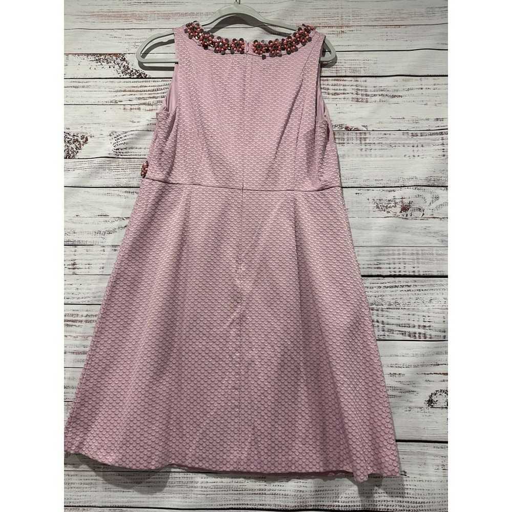 Boden Jeweled Lavender Sleeveless Dress Size 10R - image 3