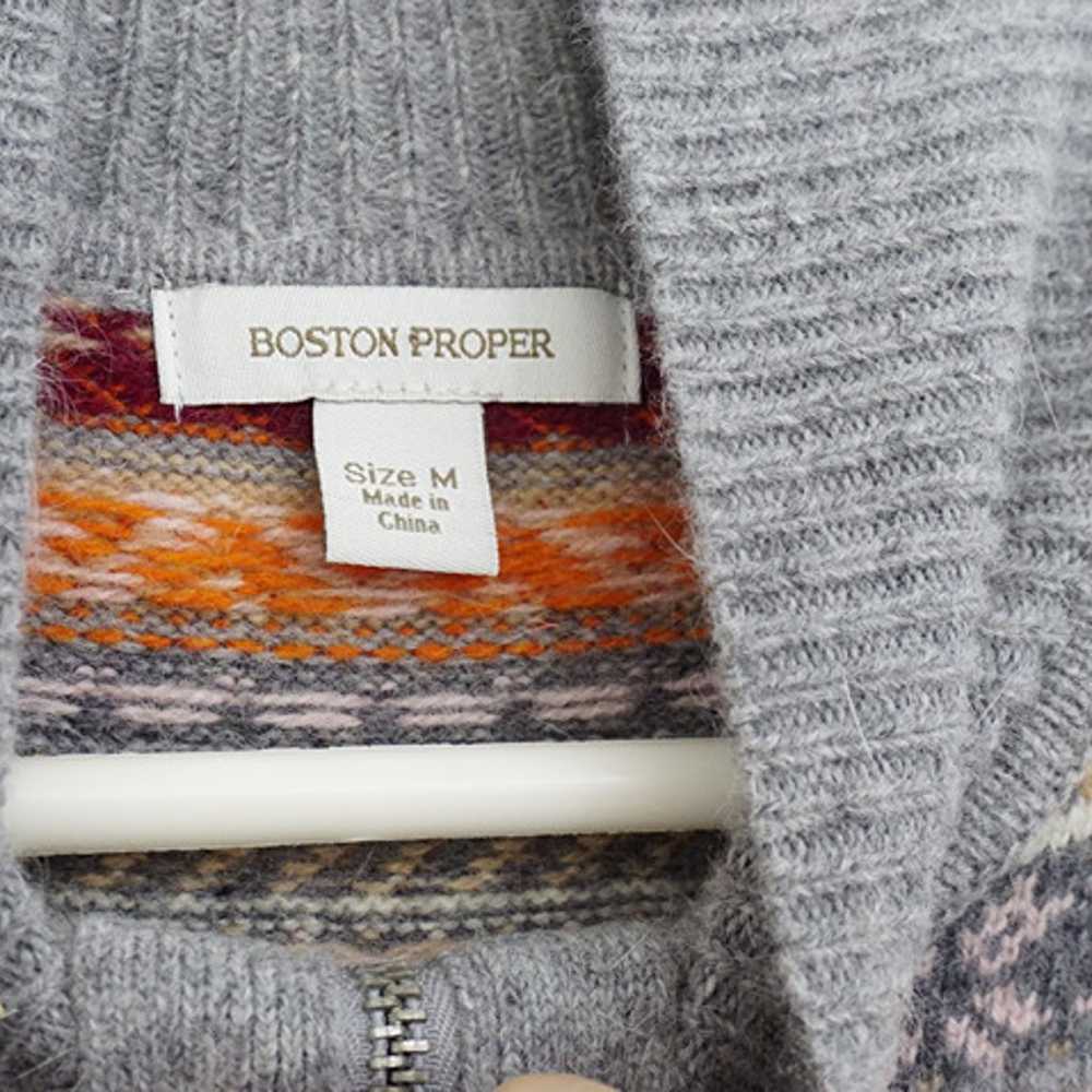 Boston Proper Women's Nordic Wool Blend Sweater D… - image 5