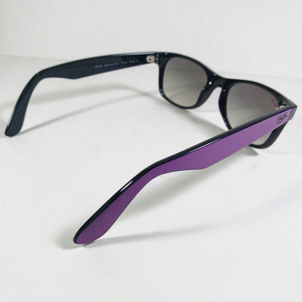 RayBan Ray Ban RB 2132 Black/Purple New Wayfarer … - image 12