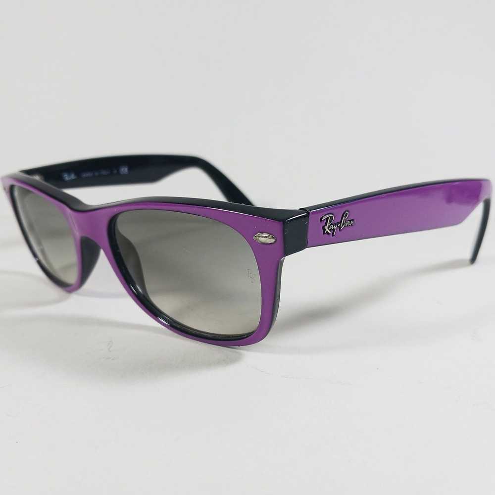 RayBan Ray Ban RB 2132 Black/Purple New Wayfarer … - image 2