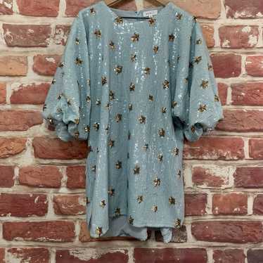 Anthropologie Mable Mini Tunic Dress Womens Small 