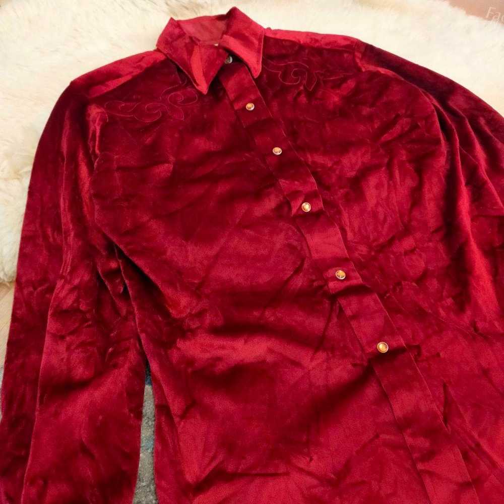 Vintage Panhandle Slim velvet shirt, western shir… - image 4