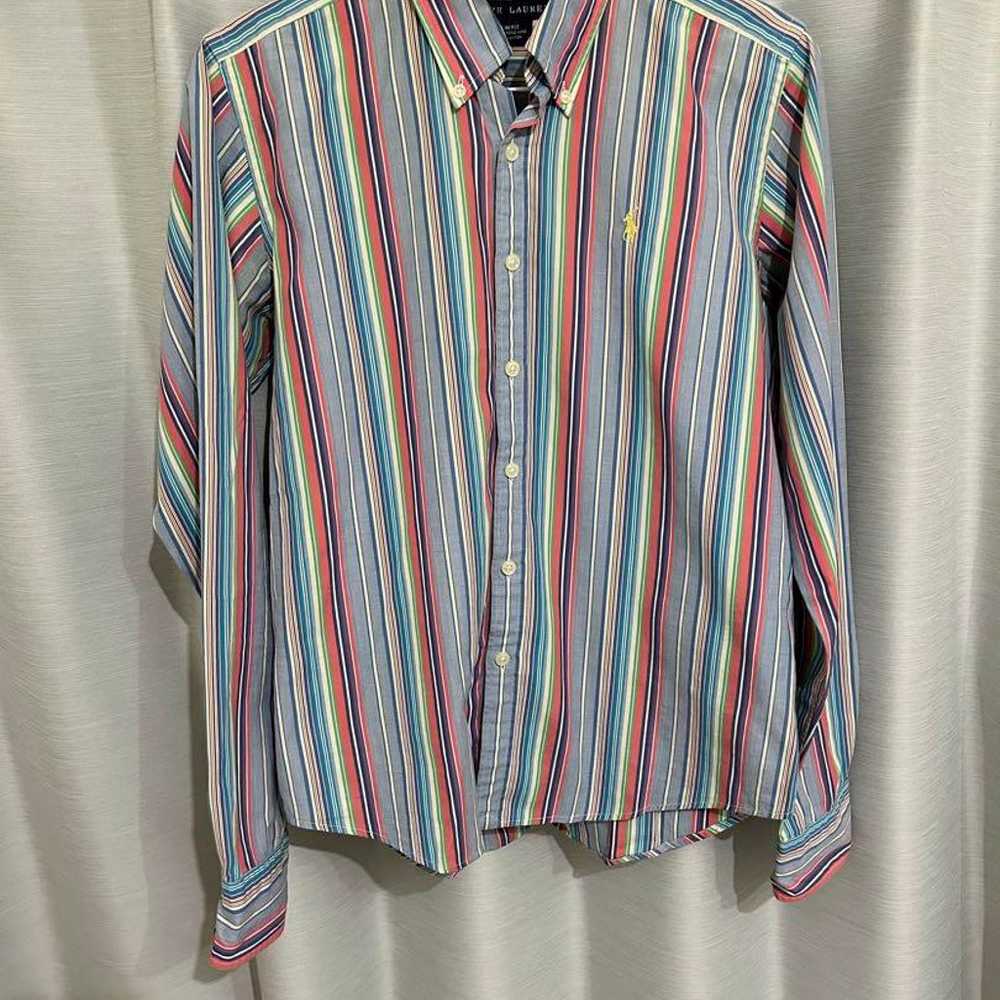 Ralph Lauren Multicolor Striped Long Sleeve Shirt… - image 2