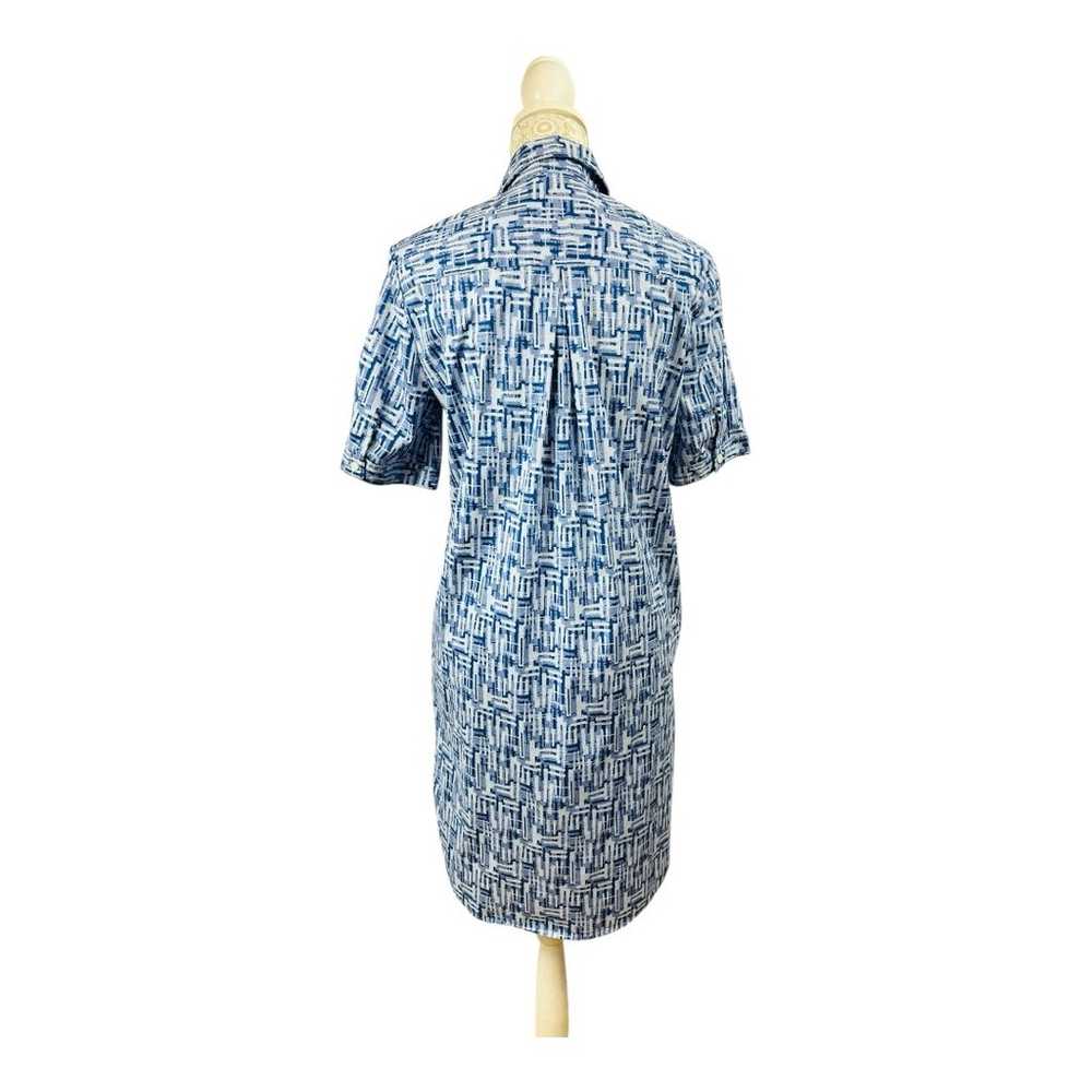 J McLaughlin Size Small Blue Lawrence Cotton Shir… - image 2