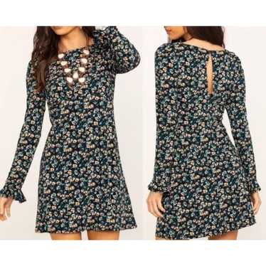 Medium FREE PEOPLE Say Hello Mini Dress Excellent 